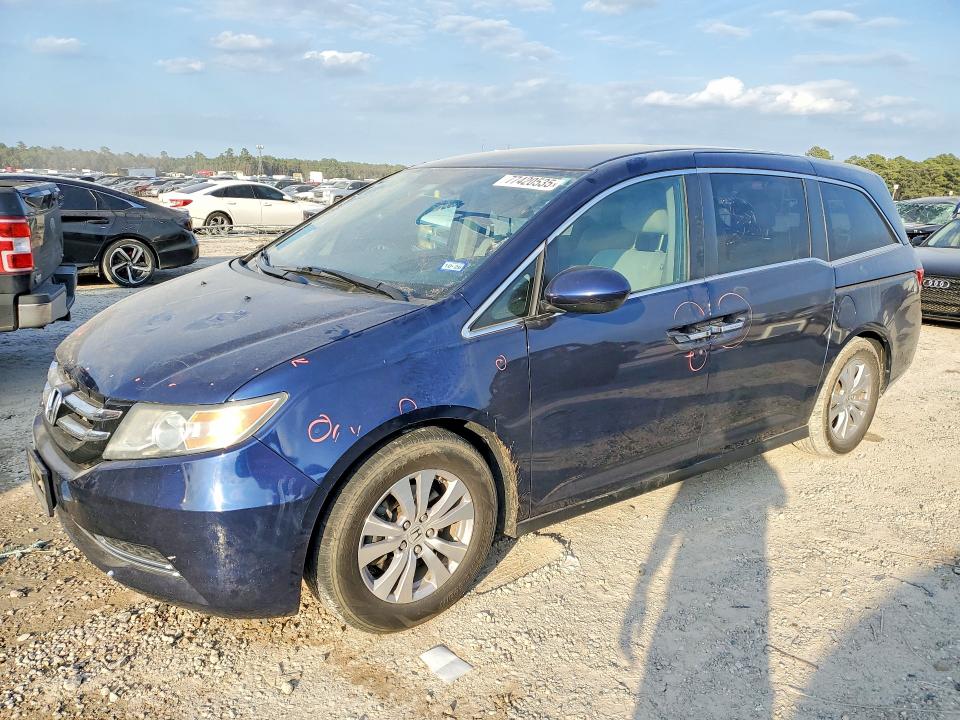 2016 HONDA ODYSSEY — VIN 5FNRL5H3XGB091980