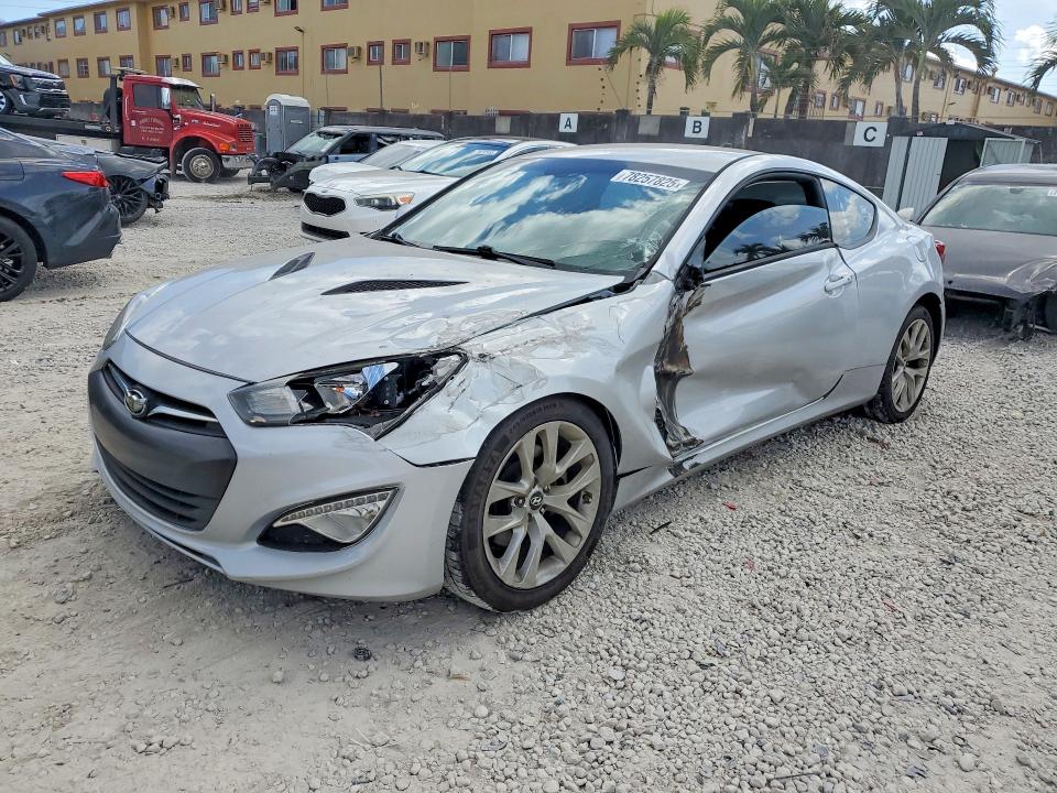 2016 HYUNDAI GENESIS COUPE — VIN KMHHT6KJ7GU136434