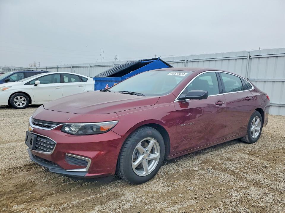 2016 CHEVROLET MALIBU — VIN 1G1ZB5STXGF203435