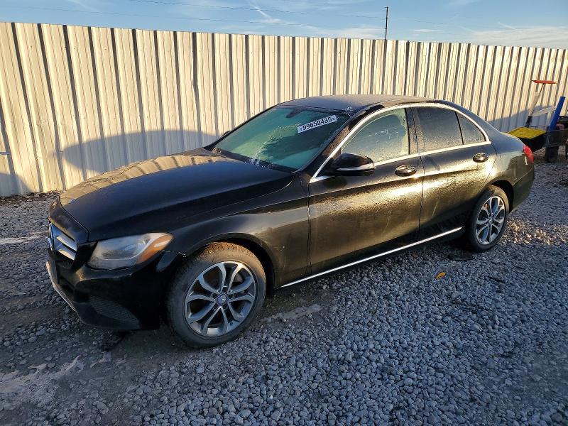 2015 MERCEDES-BENZ C 300 4MAT — VIN 55SWF4KB4FU009467