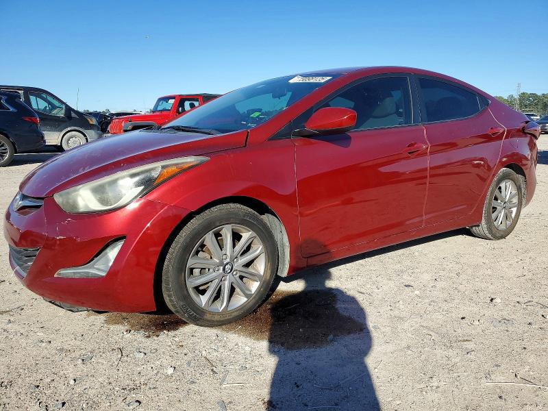 2014 HYUNDAI ELANTRA SE — VIN 5NPDH4AE4EH457139