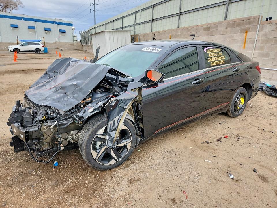 2023 HYUNDAI ELANTRA HYBRID — VIN KMHLN4AJ2PU036686
