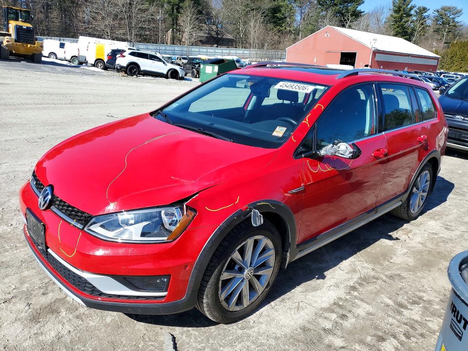 2017 VOLKSWAGEN GOLF ALLTRACK — VIN 3VWH17AU4HM519875