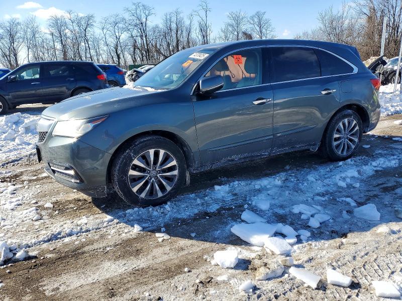2016 ACURA MDX — VIN 5FRYD4H47GB009360