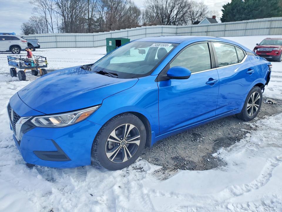 2022 NISSAN SENTRA — VIN 3N1AB8CV5NY206743