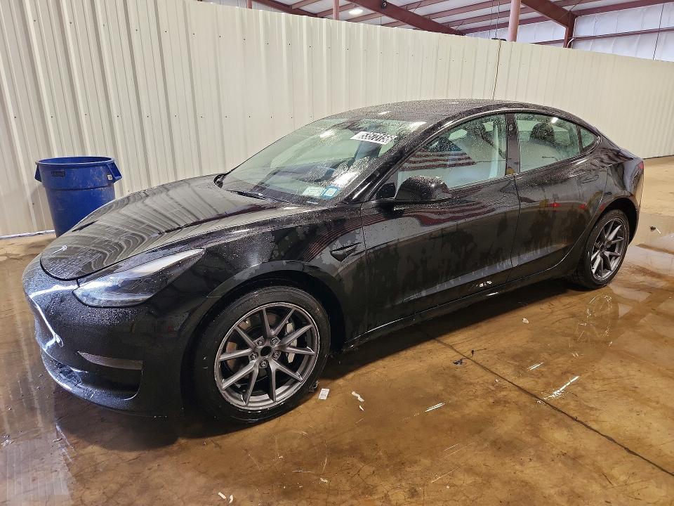 2022 TESLA MODEL 3 — VIN 5YJ3E1EA6NF369587