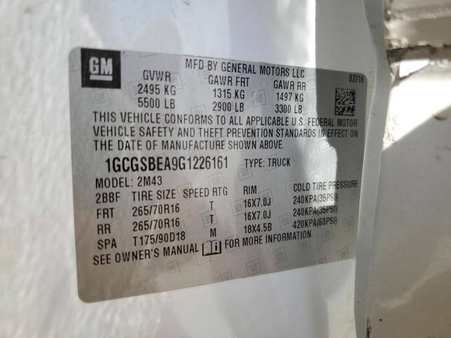 1GCGSBEA9G1226161