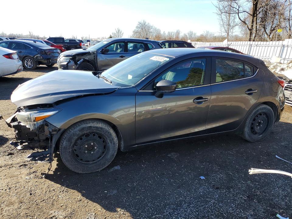 2018 MAZDA MAZDA3 SPORT GS SKY — VIN 3MZBN1L71JM233163