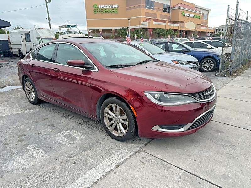 2015 CHRYSLER 200 — VIN 1C3CCCAB0FN616304