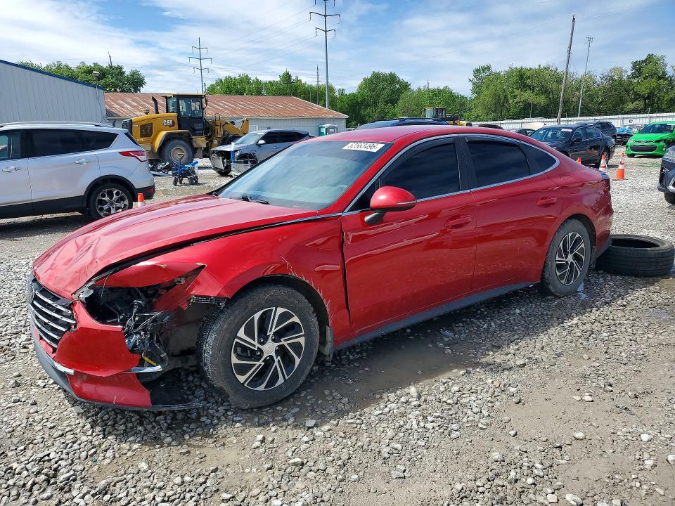 2021 HYUNDAI SONATA HYBRID — VIN KMHL24JJ8MA035466
