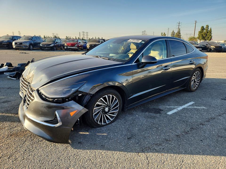 2021 HYUNDAI SONATA HYBRID — VIN KMHL54JJ3MA027797