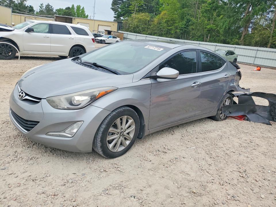 2015 HYUNDAI ELANTRA — VIN KMHDH4AE6FU343971