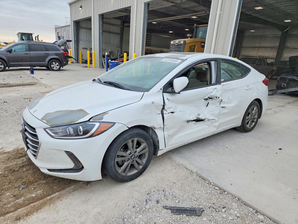 2018 HYUNDAI ELANTRA — VIN 5NPD84LF9JH265909