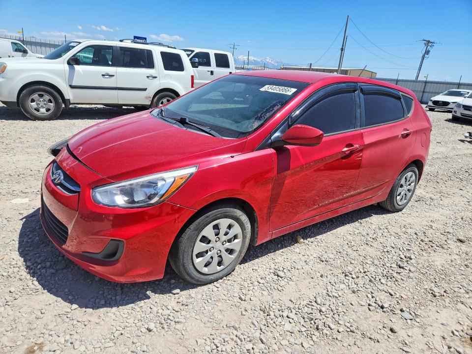 2016 HYUNDAI ACCENT — VIN KMHCT5AE4GU261187