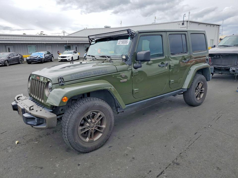 2016 JEEP WRANGLER UNLIMITED — VIN 1C4BJWEG8GL256393