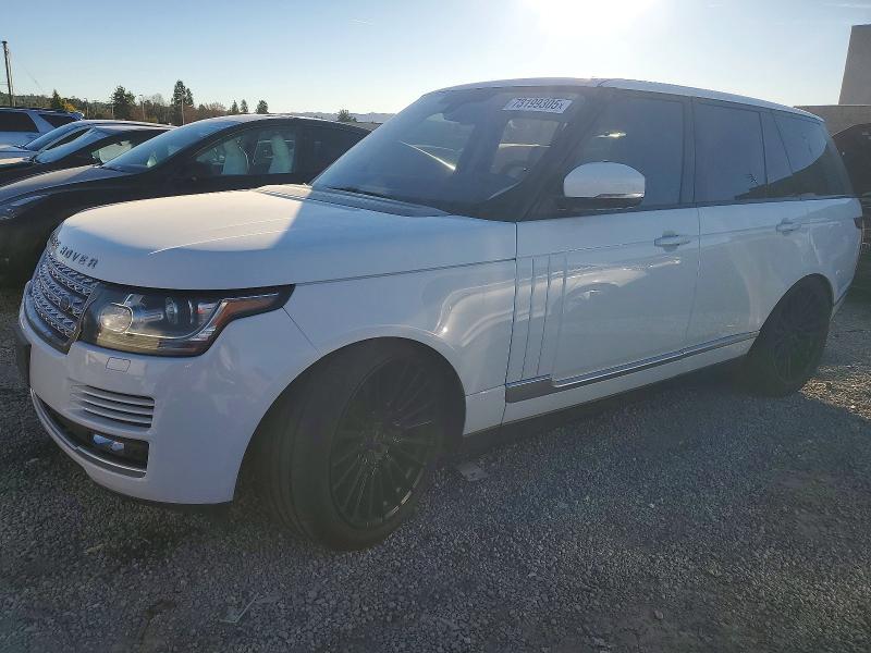 2016 LAND ROVER RANGE ROVE — VIN SALGS2VF4GA248251