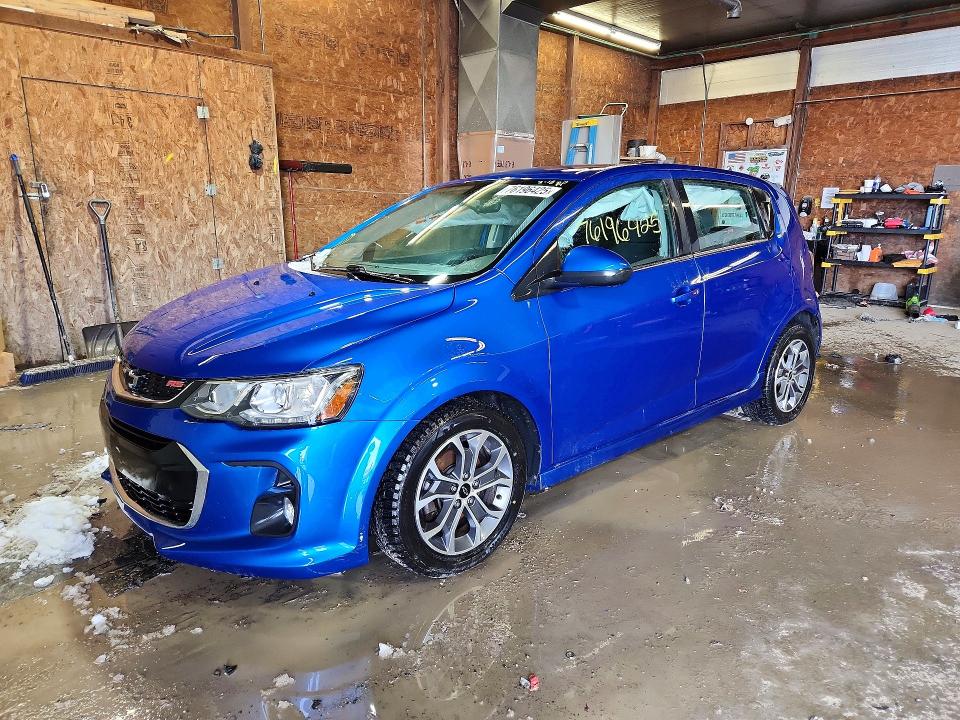 2018 CHEVROLET SONIC — VIN 1G1JD6SG5J4118683