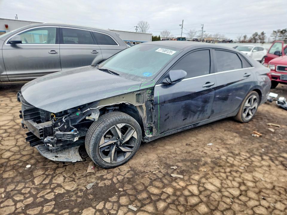 2023 HYUNDAI ELANTRA — VIN 5NPLP4AG1PH107910