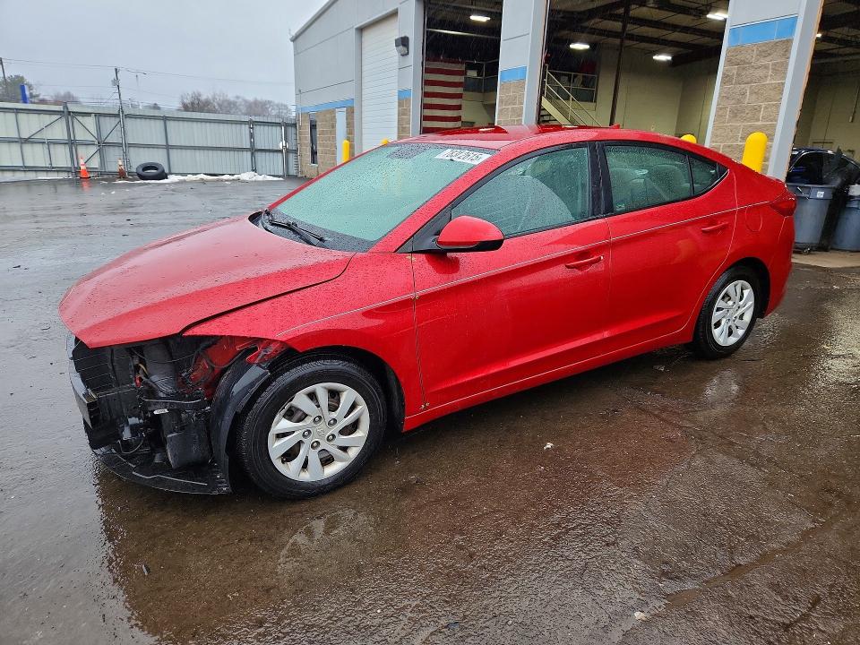 2017 HYUNDAI ELANTRA — VIN 5NPD74LFXHH077901
