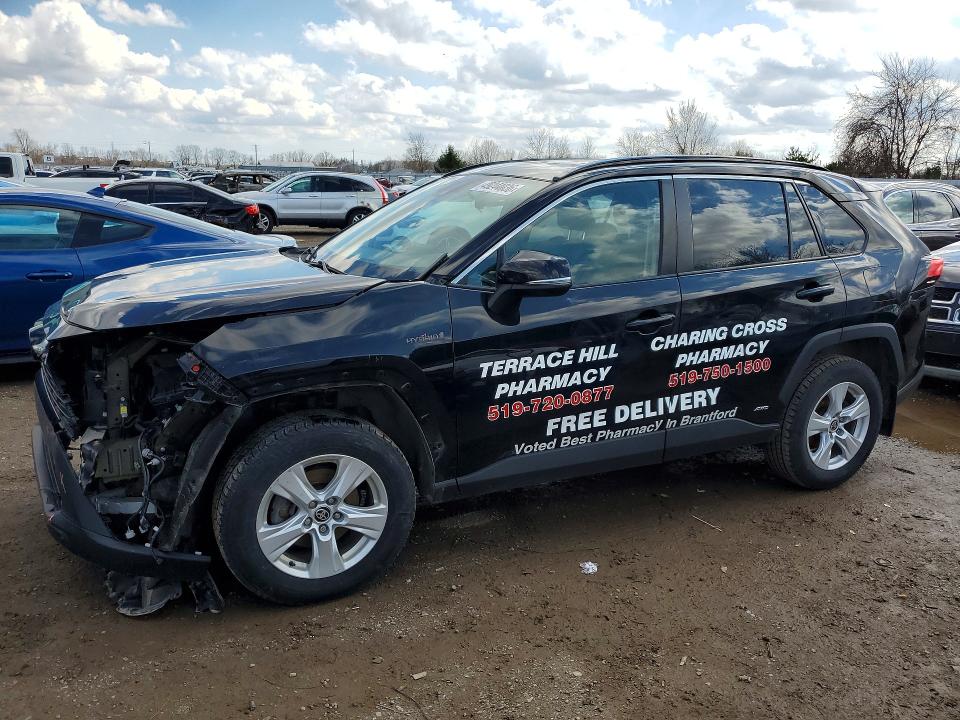 2021 TOYOTA RAV 4 — VIN 2T3RWRFV2MW125225