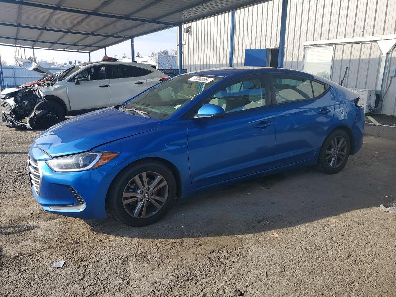 2018 HYUNDAI ELANTRA SE — VIN 5NPD84LF9JH218296
