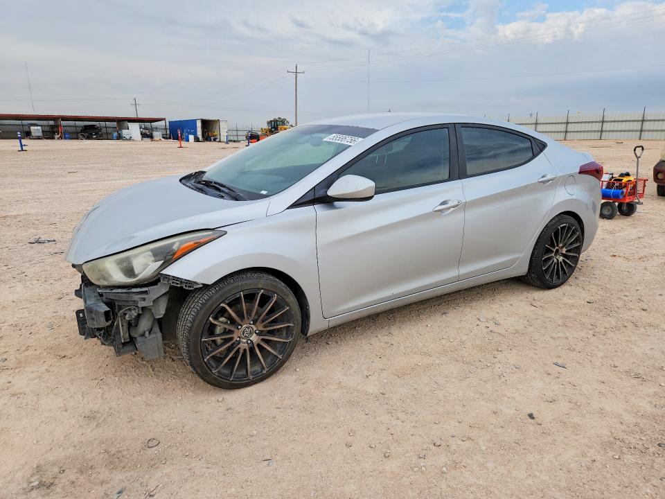 2016 HYUNDAI ELANTRA — VIN KMHDH4AE3GU576093