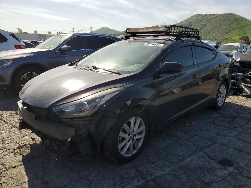 2016 HYUNDAI ELANTRA SE — VIN 5NPDH4AE0GH670849