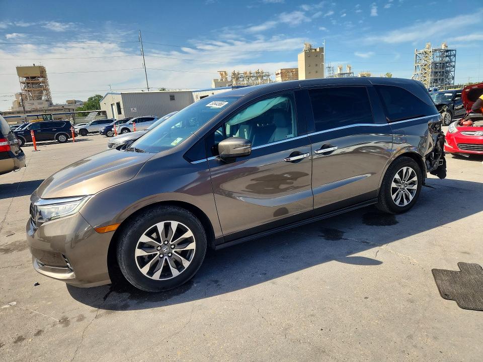 2022 HONDA ODYSSEY — VIN 5FNRL6H74NB033885