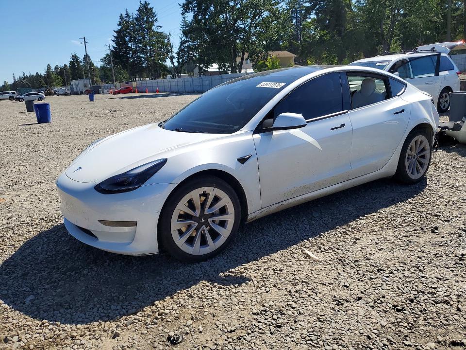 2021 TESLA MODEL 3 — VIN 5YJ3E1EAXMF978079