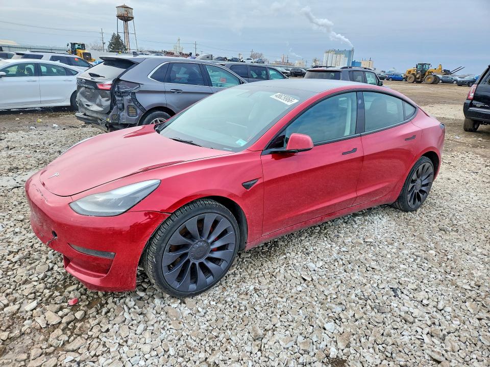 2023 TESLA MODEL 3 — VIN 5YJ3E1EC5PF619812