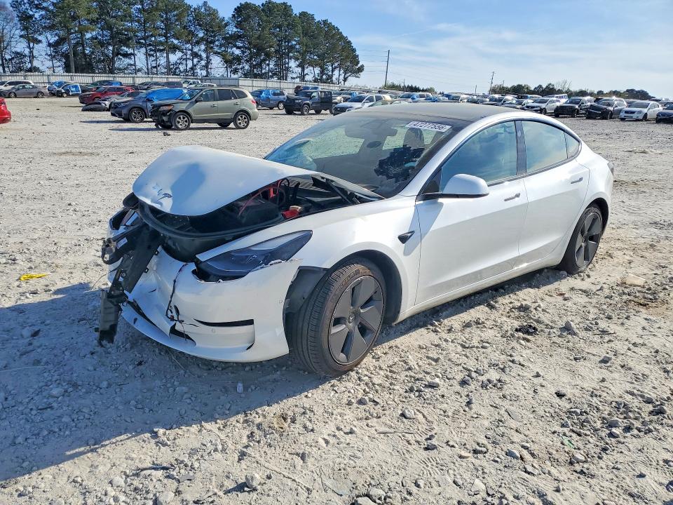2021 TESLA MODEL 3 — VIN 5YJ3E1EA7MF922083