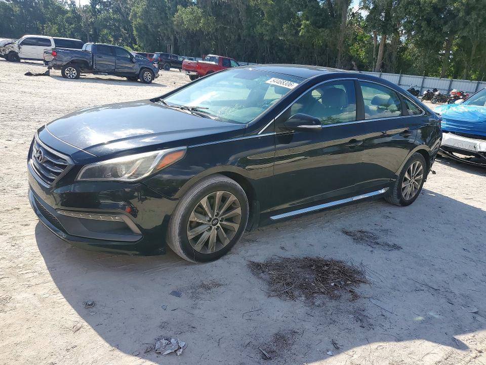 2017 HYUNDAI SONATA — VIN 5NPE34AF8HH474509