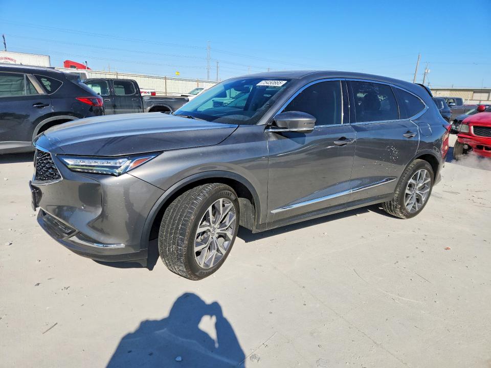 2022 ACURA MDX — VIN 5J8YD9H43NL012024