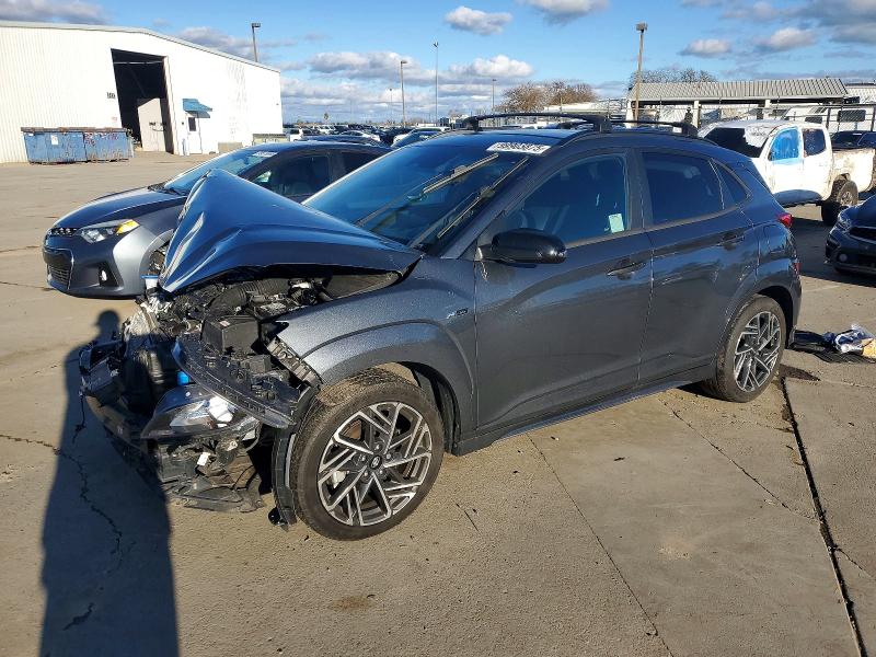 2022 HYUNDAI KONA N LIN — VIN KM8K33A30NU792320