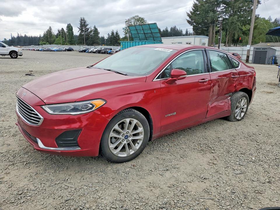 2019 FORD FUSION — VIN 3FA6P0MU7KR265607