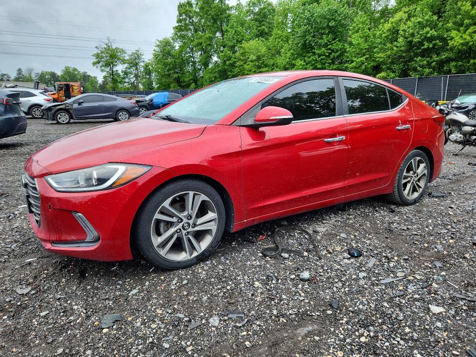 2017 HYUNDAI ELANTRA — VIN 5NPD84LF4HH006528