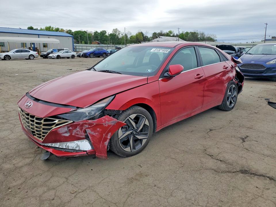 2021 HYUNDAI ELANTRA — VIN KMHLN4AG4MU099580