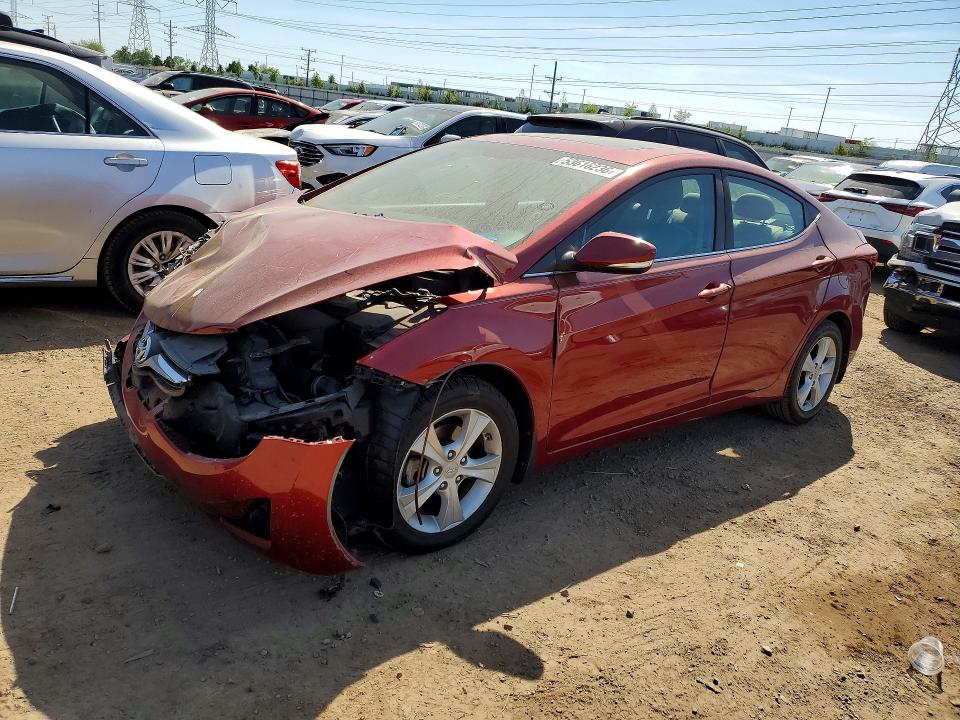 2016 HYUNDAI ELANTRA — VIN 5NPDH4AE3GH791391