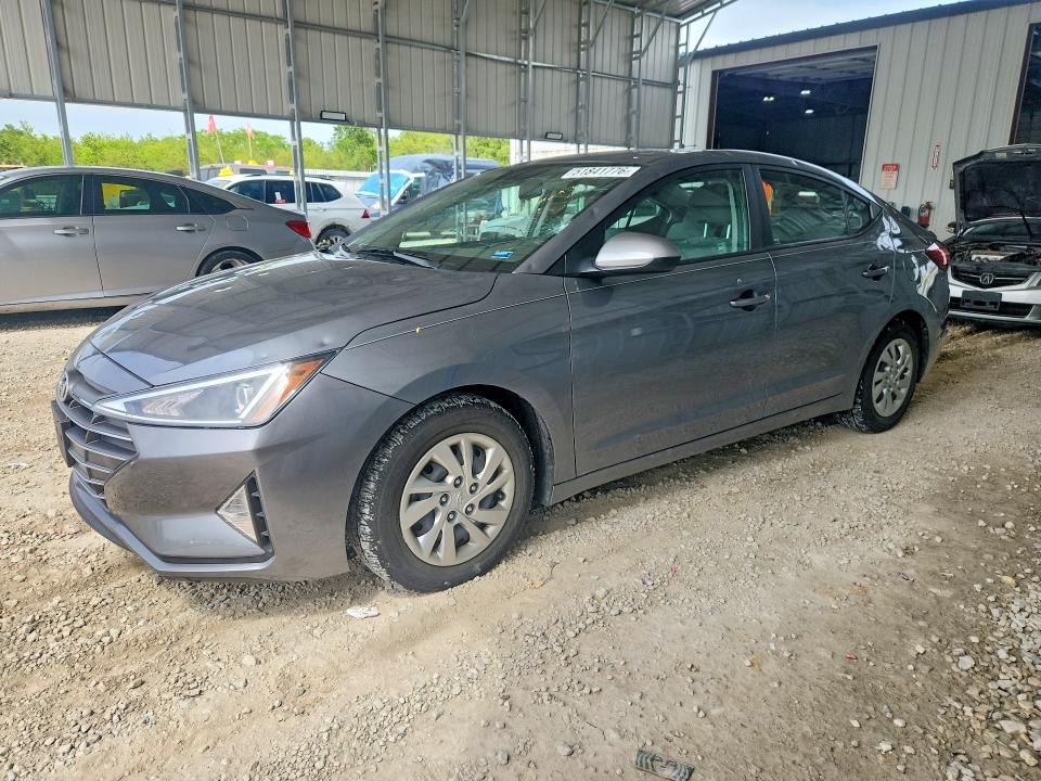 2019 HYUNDAI ELANTRA — VIN KMHD74LF0KU863800