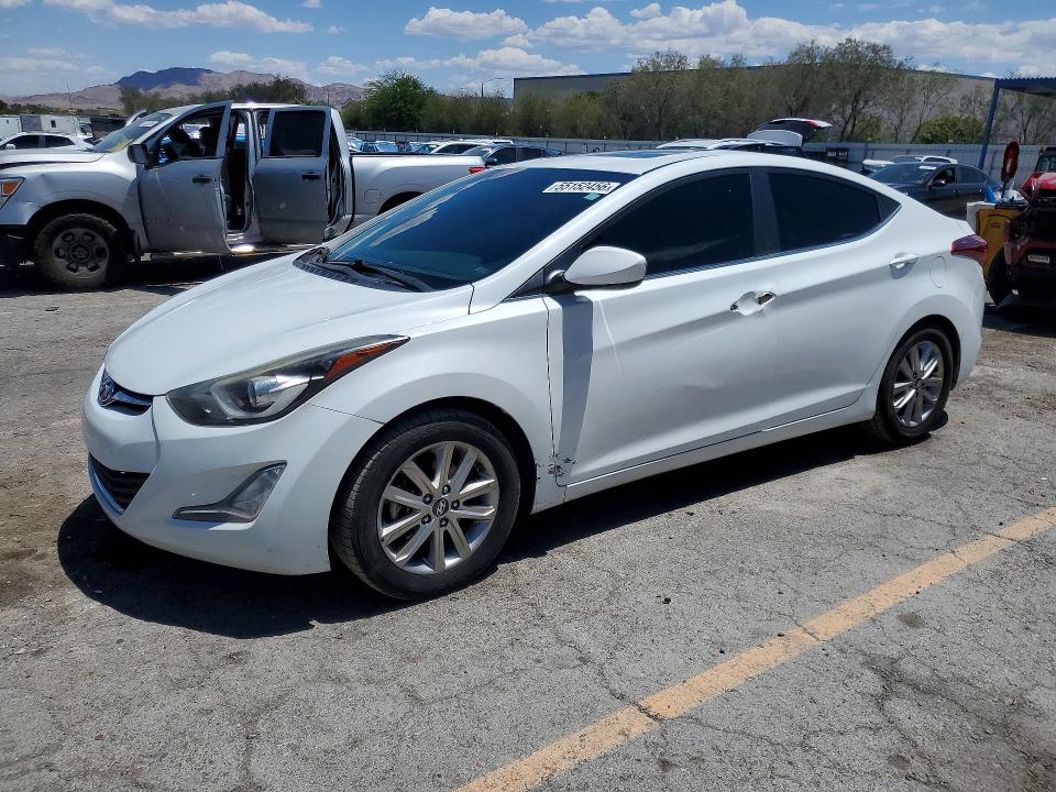 2015 HYUNDAI ELANTRA — VIN 5NPDH4AE2FH607296