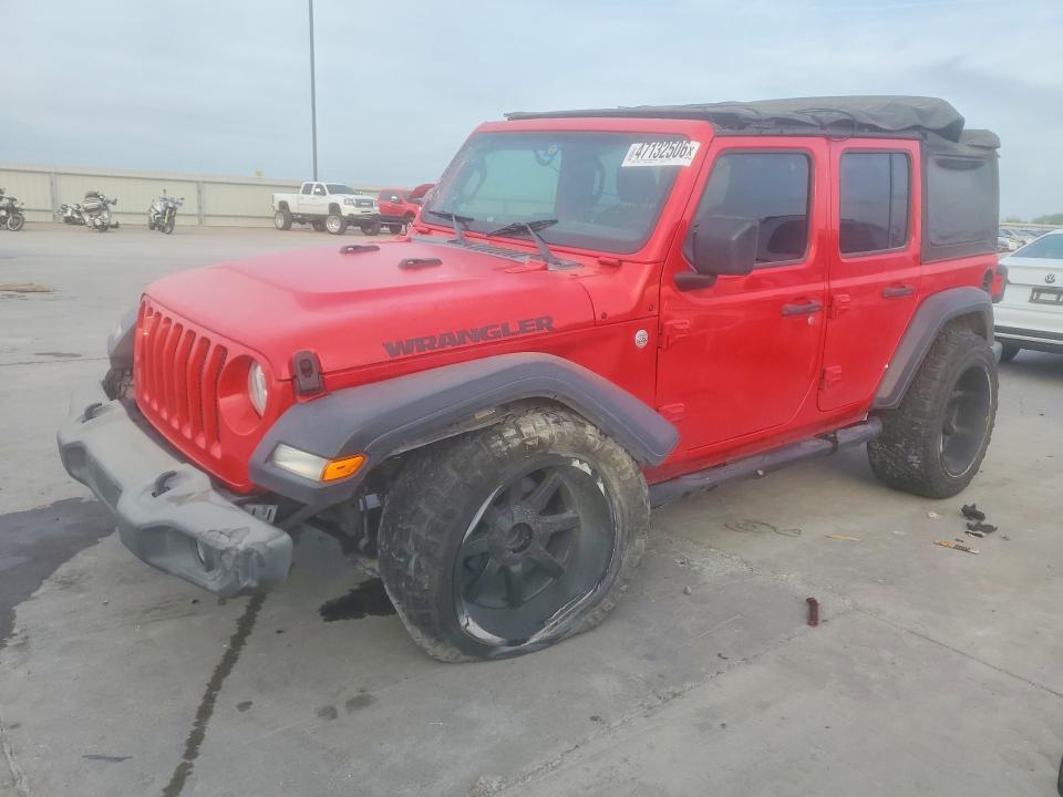 2018 JEEP WRANGLER UNLIMITED — VIN 1C4HJXDG6JW150371