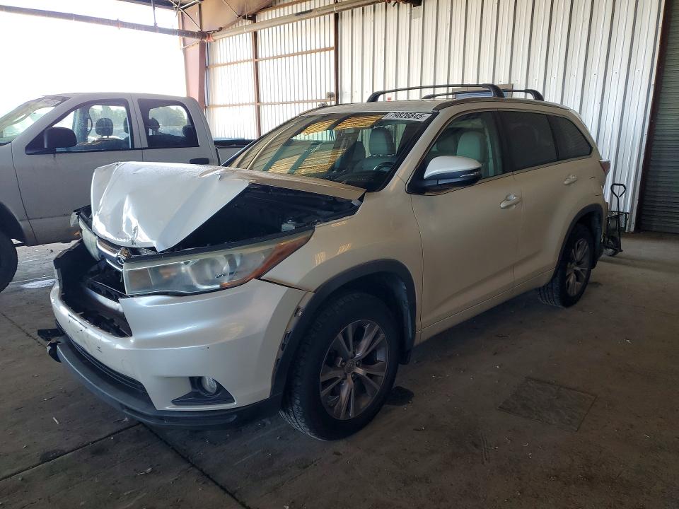 2015 TOYOTA HIGHLANDER — VIN 5TDJKRFH5FS099078