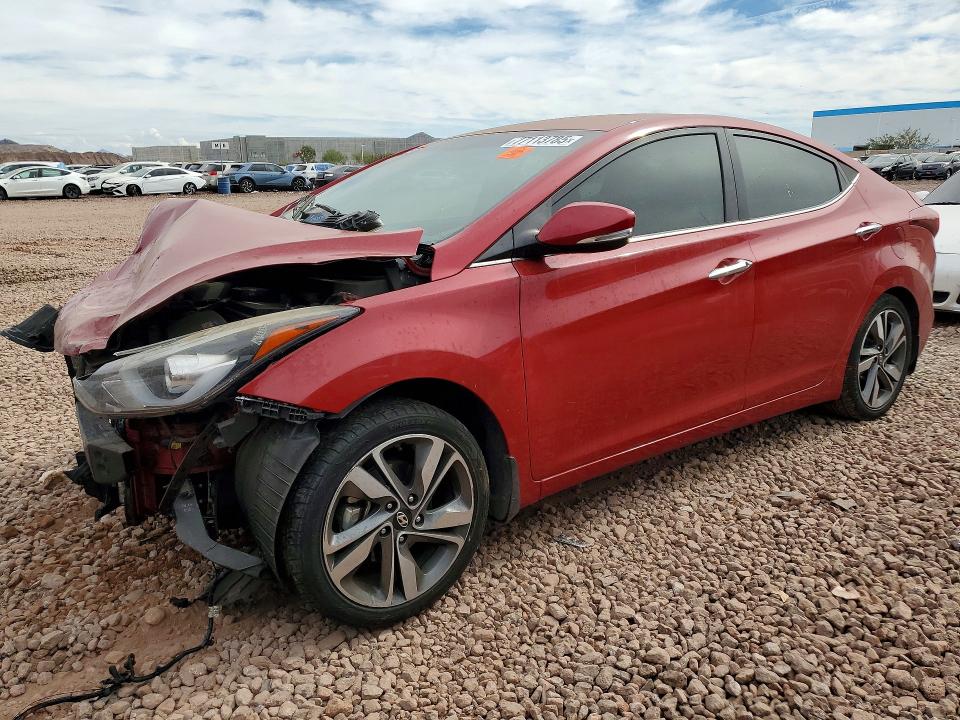 2015 HYUNDAI ELANTRA — VIN KMHDH4AE3FU377284