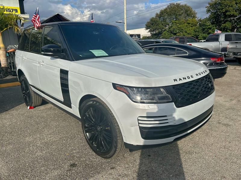2019 LAND ROVER RANGE ROVE — VIN SALGS2SV3KA555396