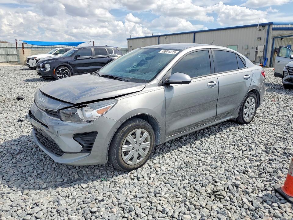 2022 KIA RIO — VIN 3KPA24AD4NE449123