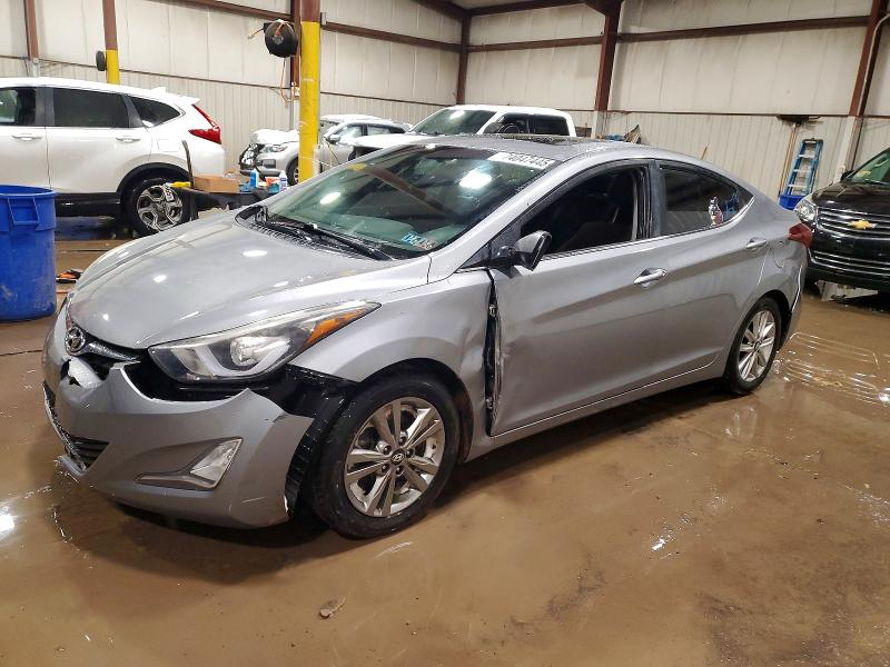 2015 HYUNDAI ELANTRA SE — VIN KMHDH4AE6FU321727