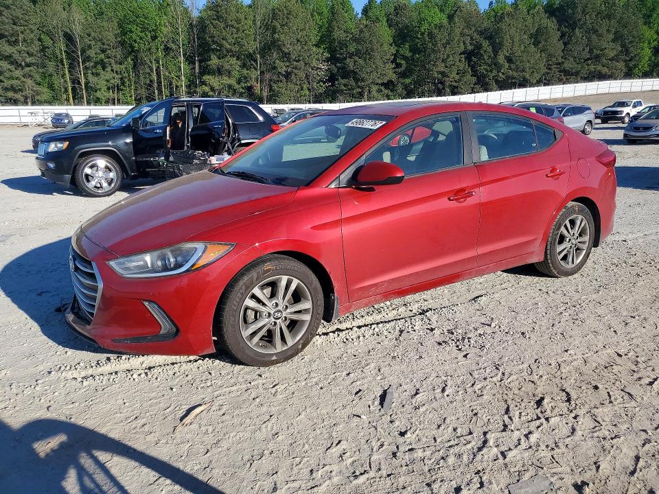 2018 HYUNDAI ELANTRA — VIN 5NPD84LF4JH301487