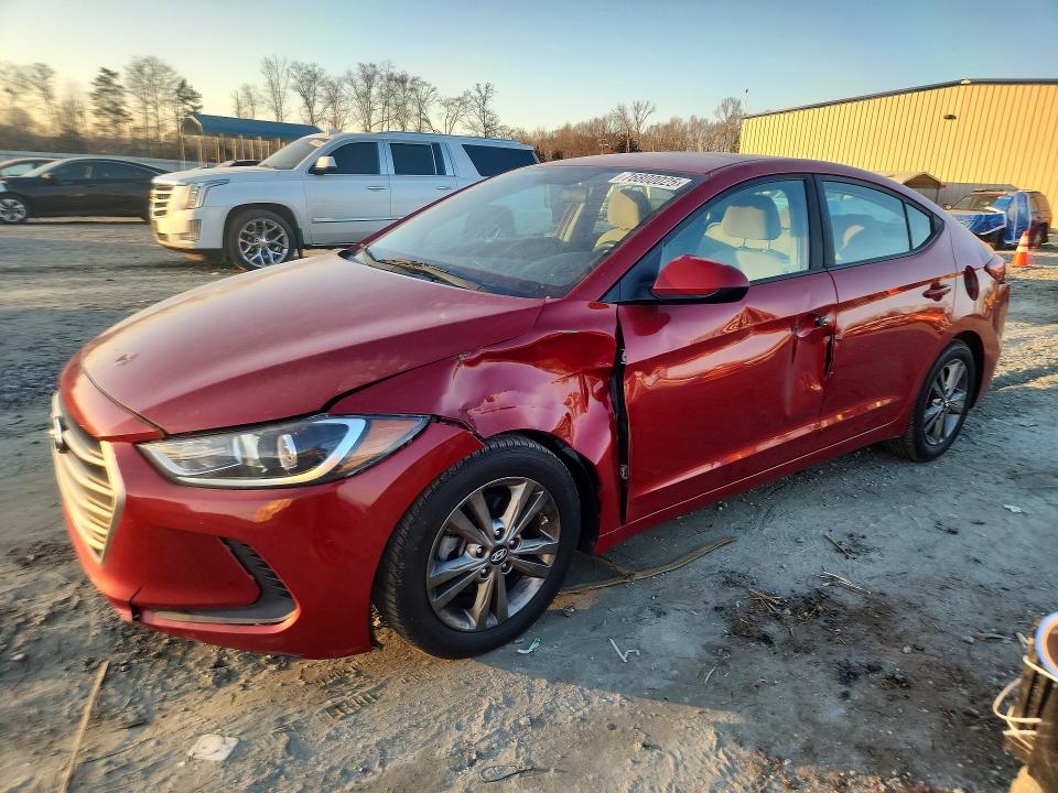 2017 HYUNDAI ELANTRA SE — VIN 5NPD84LF6HH114374