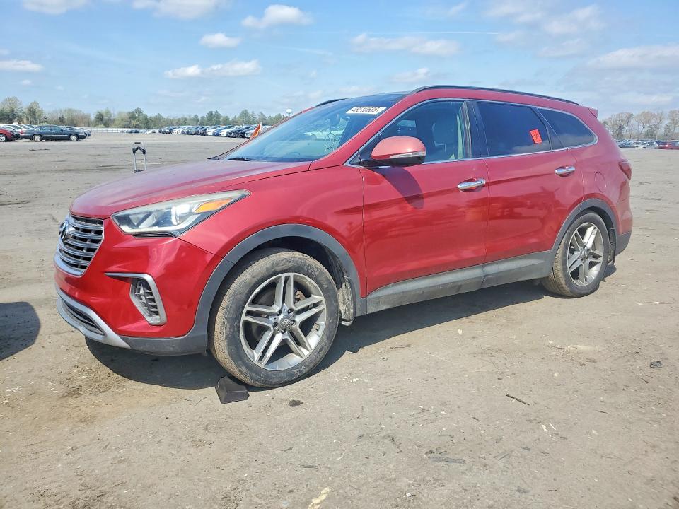 2017 HYUNDAI SANTA FE — VIN KM8SR4HF5HU196080