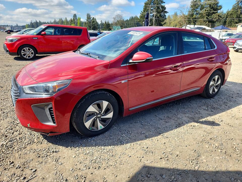 2019 HYUNDAI IONIQ — VIN KMHC75LC7KU129520